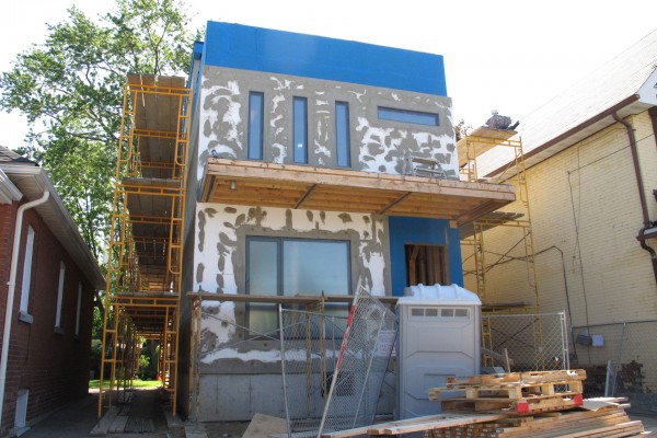 EIFS installation