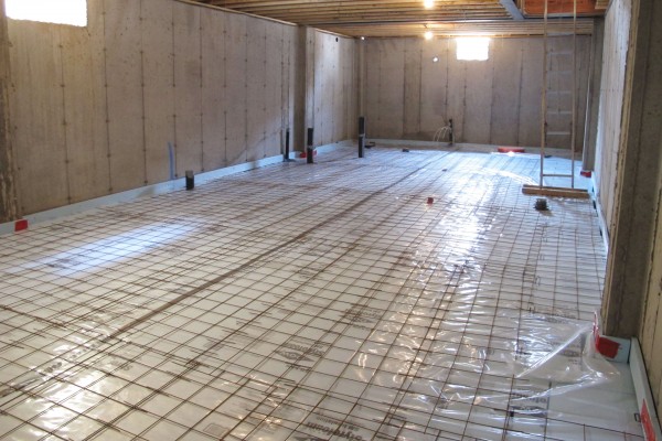 Basement slab