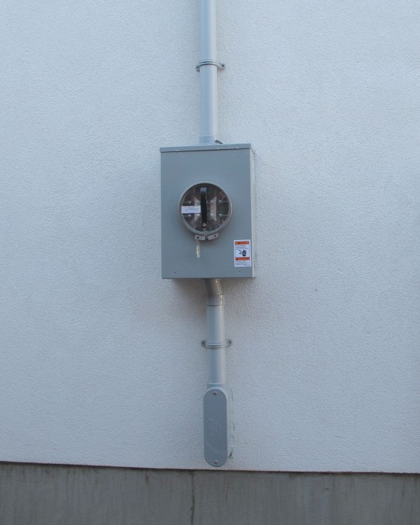 Electrical utility connection