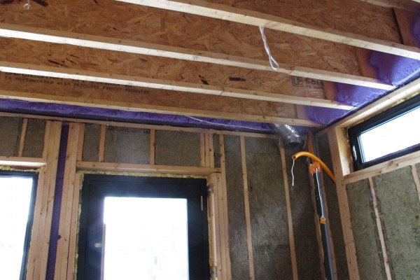 Roxul batt insulation