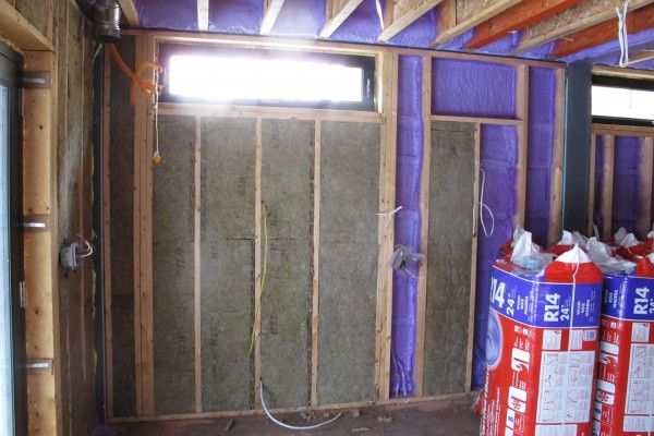 Roxul batt insulation